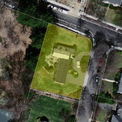 5 Pickwick Rd, Newton MA 02465-2818 aerial view