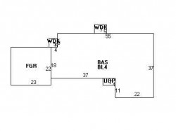 1275 Beacon St, Newton MA 02468-1736 floor plan