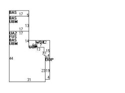 36 Linden St, Newton MA 02464-1412 floor plan