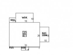 736 Chestnut St, Newton MA 02468-2016 floor plan