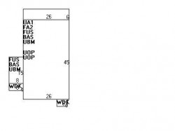 11 Fordham Rd, Newton MA  02465-1206 floor plan