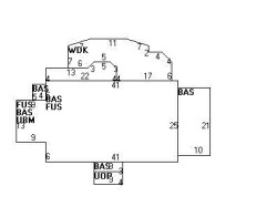 50 Marshall St, Newton MA  02459-1658 floor plan
