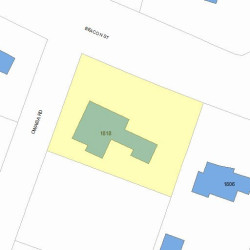1818 Beacon St, Newton MA 02468-1470 plot plan