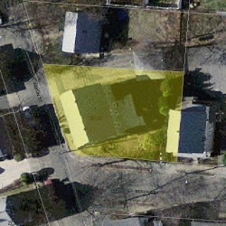 20 Faxon St, Newton MA 02458-1013 aerial view