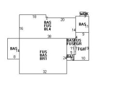 72 Fairway Dr, Newton MA 02465-1715 floor plan