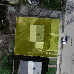 89 Upland Ave, Newton MA 02461-2112 aerial view