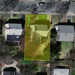 98 Oakdale Rd, Newton MA  02461-1813 aerial view