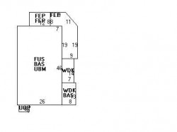 28 Ware Rd, Newton MA 02466-1416 floor plan