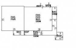 20 Kensington St, Newton MA  02460-1312 floor plan