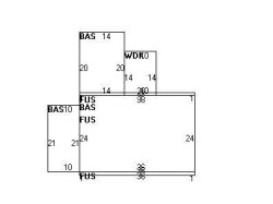 157 Spiers Rd, Newton MA  02459-3717 floor plan