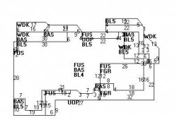 185 Baldpate Hill Rd, Newton MA 02459-2853 floor plan