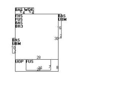 452 Woodward St, Newton MA  02468-1521 floor plan
