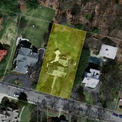 189 Windsor Rd, Newton MA 02468-1119 aerial view