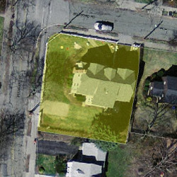 5 Stafford Rd, Newton MA 02459-1818 aerial view