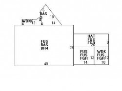 378 Central St, Newton MA 02466-2205 floor plan