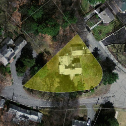 65 Agawam Rd, Newton MA 02468-1339 aerial view