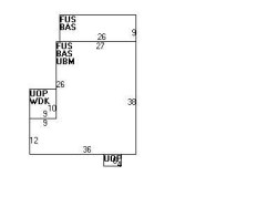 103 Ripley St, Newton MA 02459-2210 floor plan