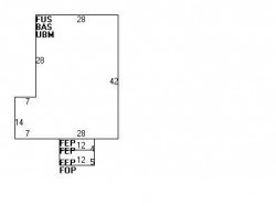71 John St, Newton MA  02459-2348 floor plan