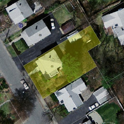 65 Harding St, Newton MA 02465-1336 aerial view