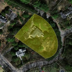 133 Bigelow Rd, Newton MA 02465-3005 aerial view