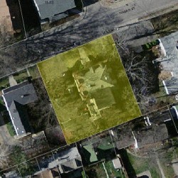 12 Waban St, Newton MA 02458-1522 aerial view