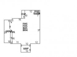 44 Hancock Ave, Newton MA 02459-1702 floor plan