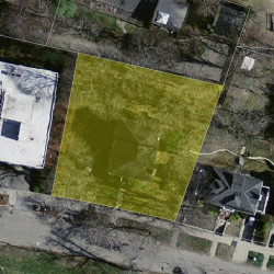 197 Commonwealth Ave, Newton MA  02459 aerial view