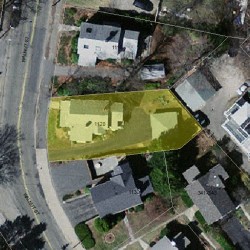 1120 Walnut St, Newton MA 02461-1264 aerial view