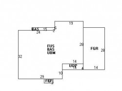 208 Auburn St, Newton MA  02466-2407 floor plan