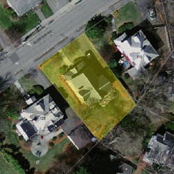 124 Allerton Rd, Newton MA 02461-1202 aerial view