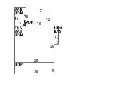 35 Canterbury Rd, Newton MA  02461-1319 floor plan