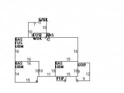 39 Wallace St, Newton MA 02461-1921 floor plan