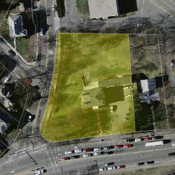 527 Washington St, Newton MA 02458-1433 aerial view
