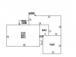 29 Lovett Rd, Newton MA  02459-3107 floor plan