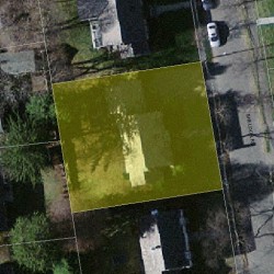 27 Sheldon Rd, Newton MA 02459-2737 aerial view