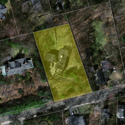 157 Otis St, Newton MA  02465-2522 aerial view