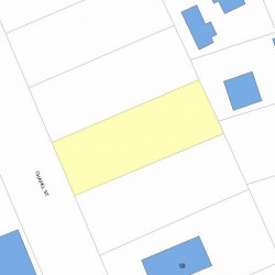 40 Chapel St, Newton MA 02458-1011 plot plan