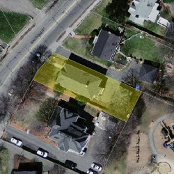 472 Waltham St, Newton MA 02465-1933 aerial view
