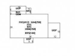 85 Parker St, Newton MA  02459-2545 floor plan
