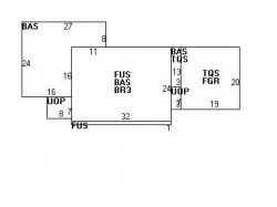 31 Crescent Ave, Newton MA 02459-2133 floor plan