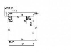 33 Terrace Ave, Newton MA 02461-1426 floor plan