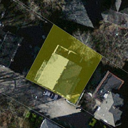 11 Winthrop Ave, Newton MA 02458-1810 aerial view