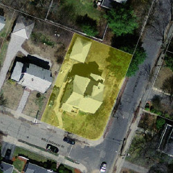 5 Bellingham St, Newton MA 02461-1001 aerial view