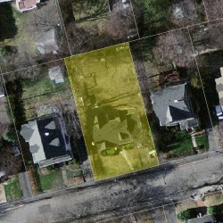 37 Stearns St, Newton MA  02459-2441 aerial view