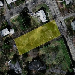 117 Chestnut St, Newton MA 02465-2542 aerial view