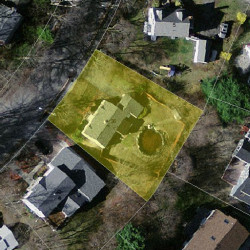 36 Wiswall Rd, Newton MA 02459-3511 aerial view