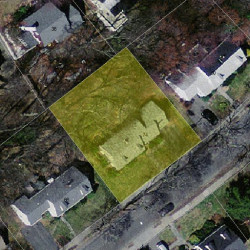 74 Elinor Rd, Newton MA  02461-1835 aerial view