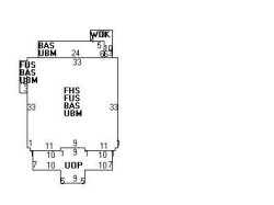 34 Clyde St, Newton MA  02460-2209 floor plan