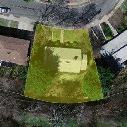 294 Woodcliff Rd, Newton MA 02461-2128 aerial view