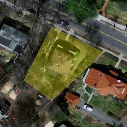 192 Woodward St, Newton MA 02468-2006 aerial view